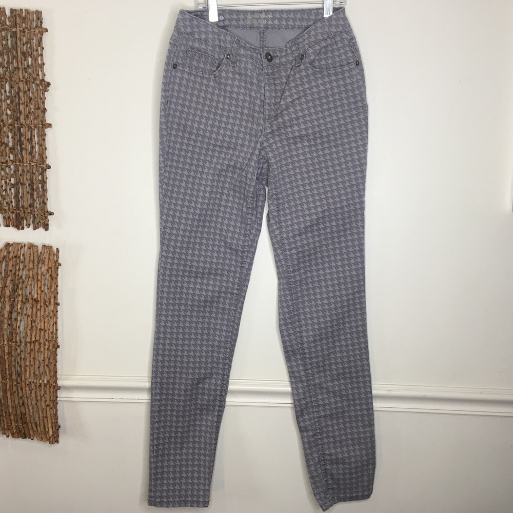 RUFF HEWN checkered skinny jeans